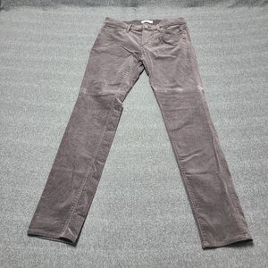 Loft Womens Jeans 6 Brown Corduroy Modern Skinny Slim Straight Casual Work